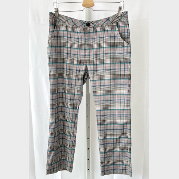 Lazy Oaf Multicolor Plaid Trousers - Picture 9 of 9